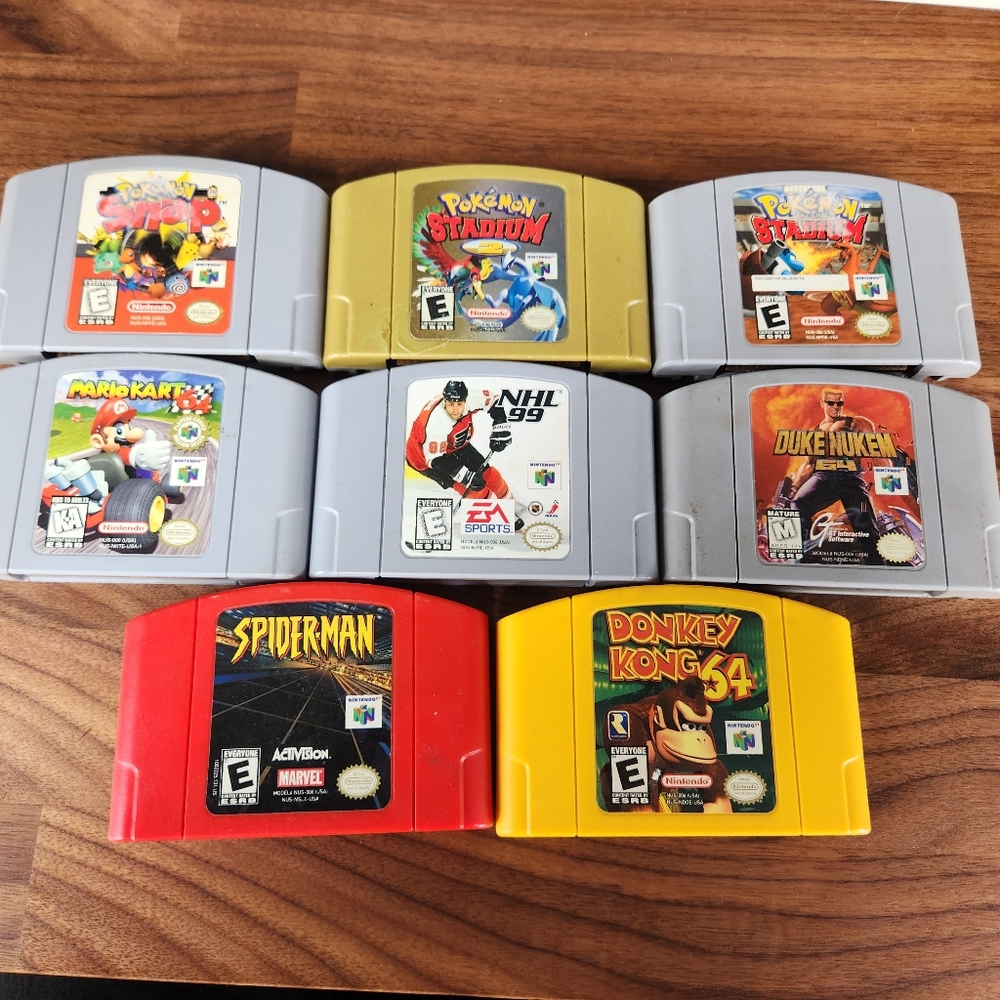 Lot of n64 games